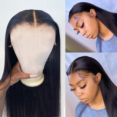 Tuneful 13×4 Full Frontal HD Lace Wigs Straight 5x5 HD Lace Closure Wigs Undetectable Lace