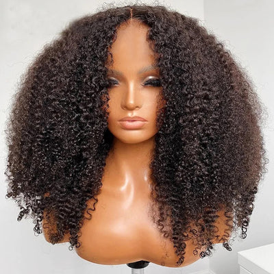 Tuneful Ready To Wear M-Cap 9x6 Pre Max Part Max Lace Kinky Curly Glueless Wigs