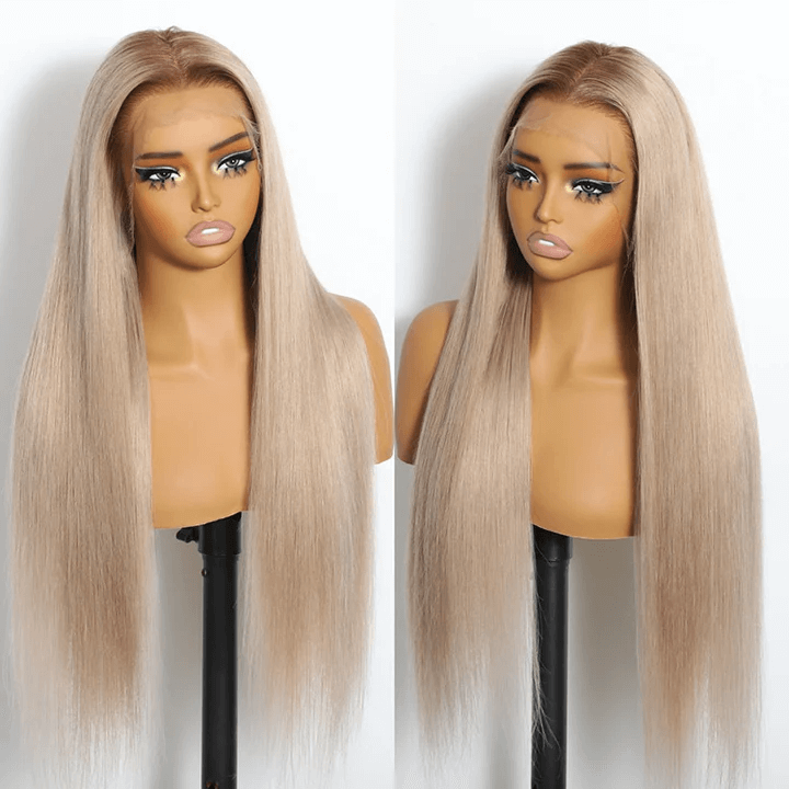 Tuneful Special Customise Ombre Ash Blonde Color Human Hair 613 Wigs