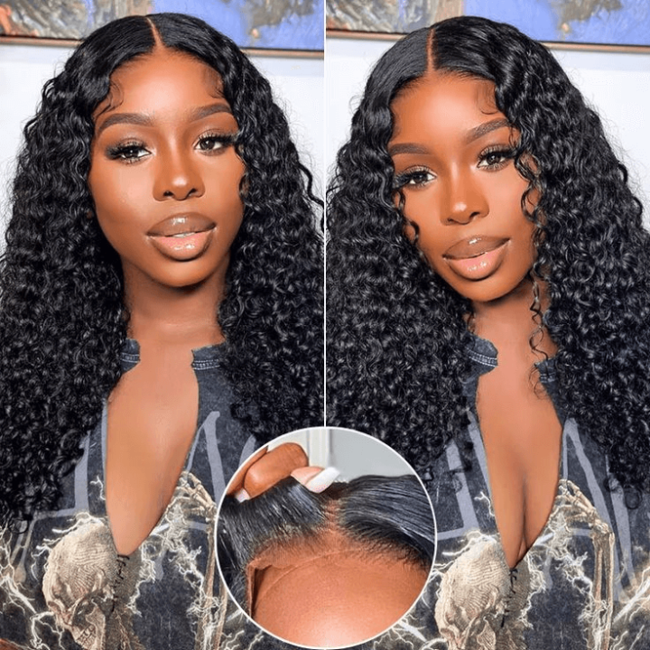 Tuneful 6x5 Pre-Styled Lace Ready To Wear Glueless Jerrry Curly Human ...