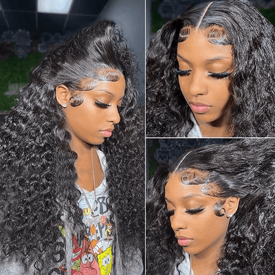 [2Wigs 13x6] Jerry Curly & Body Wave 24 Inches Lace Frontal Wigs