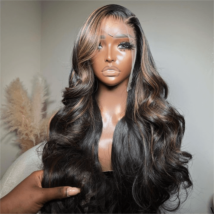Tuneful-hair-HD-lace-Highlight-wigs
