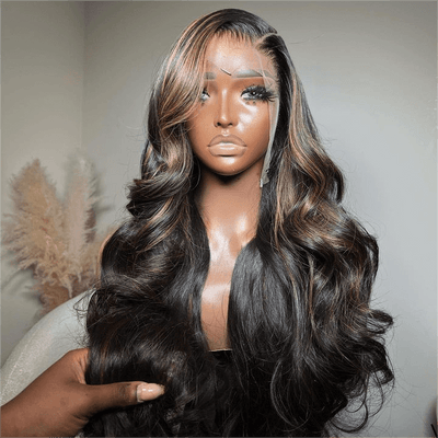 Tuneful-hair-HD-lace-Highlight-wigs