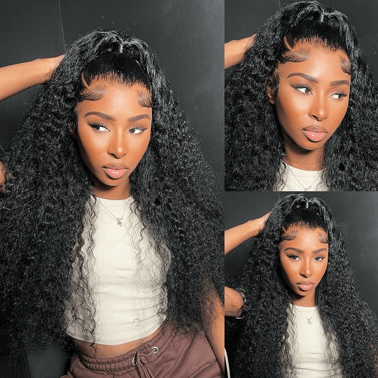 [2Wigs 13x6] Jerry Curly & Straight 24 Inches Lace Frontal Wigs