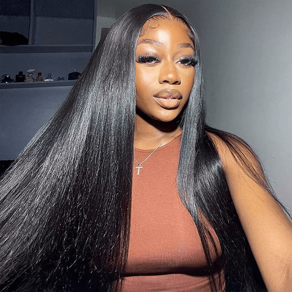 [2Wigs 13x6] Jerry Curly & Straight 24 Inches Lace Frontal Wigs
