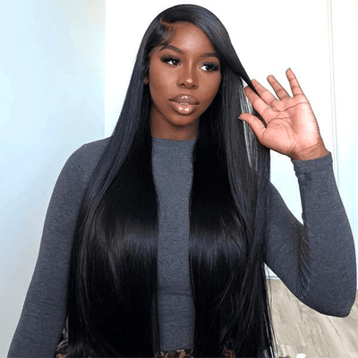 [2Wigs 13x6] Jerry Curly & Straight 28 Inches Lace Frontal Wigs