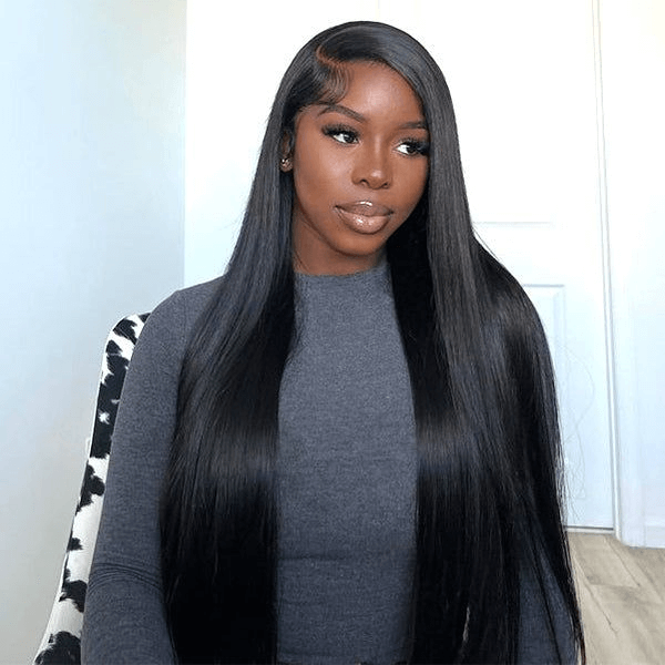 [2Wigs 13x6] Jerry Curly & Straight 28 Inches Lace Frontal Wigs