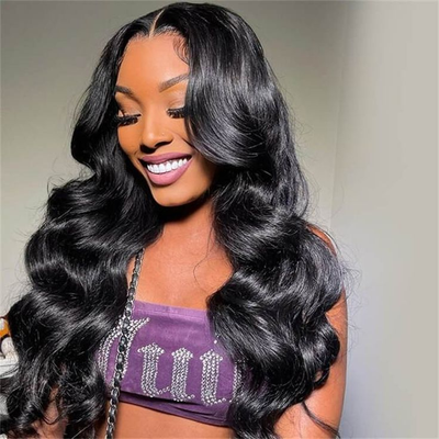 [2Wigs 13x6] Blonde Color & Natural Black Body Wave 24 Inches Lace Frontal Wigs