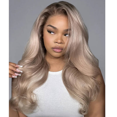 Tuneful Special Customise Ombre Ash Blonde Color Human Hair 613 Wigs