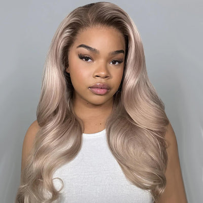 Tuneful Special Customise Ombre Ash Blonde Color Human Hair 613 Wigs