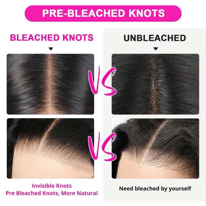 Tuneful-hair-pre-bleached-knots-glueless-details