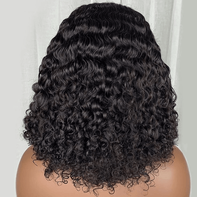Tuneful Curly Bob Wigs Human Hair 6x4 Wear Go 13x6 Lace Front Wig