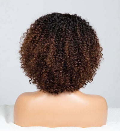 Brown Ombre Colored 6x5 Glueless Lace Wigs Ready To Wear