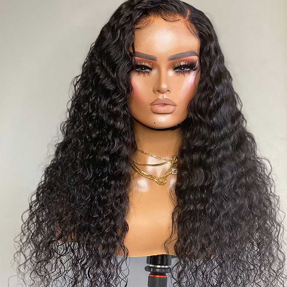 Tuneful Wear And Go Glueless Wigs Human Hair Ready To Wear Deep Wave 5x5 HD Lace Wigs