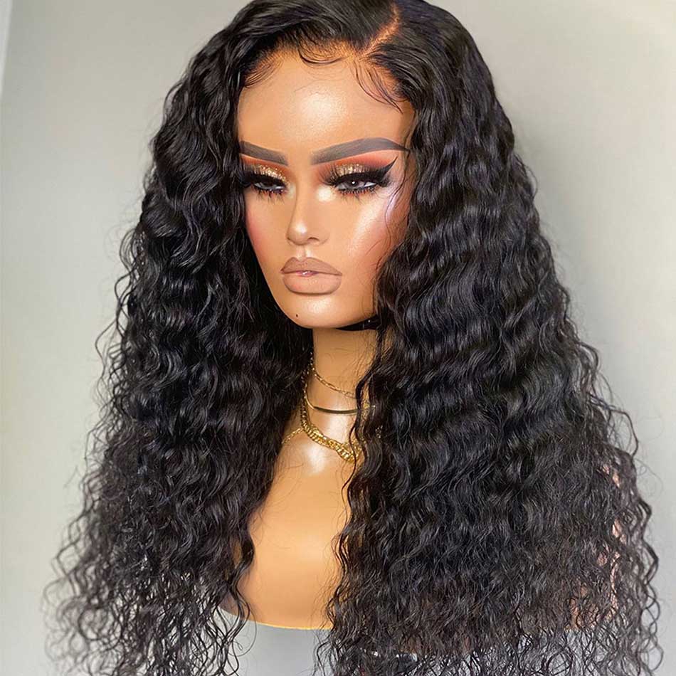 Tuneful Wear And Go Glueless Wigs Human Hair Ready To Wear Deep Wave 5x5 HD Lace Wigs