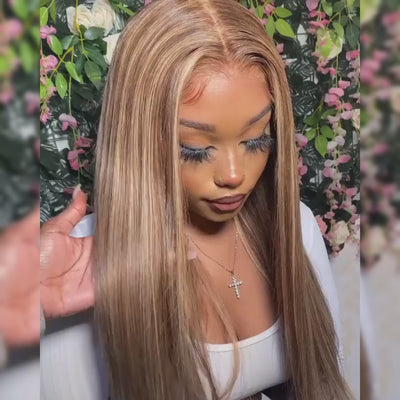 Tuneful-hair-4/27-highlight-color-straight-wig