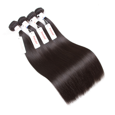 Straight 4 Bundles Remy Human Hair 