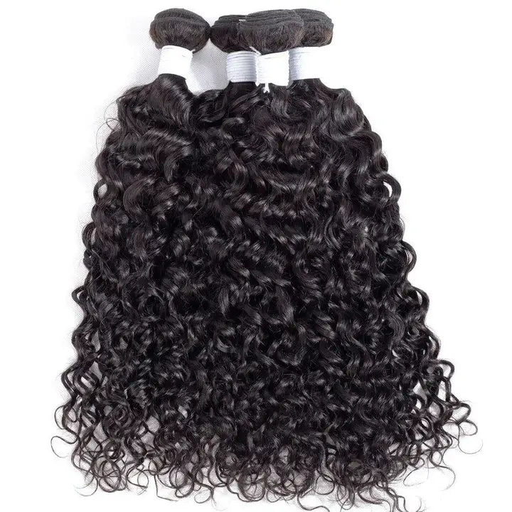 Tuneful Brazilian Water Wave Hair 4 Bundles Remy Human Hair Weft Weaving Hair Extensions
