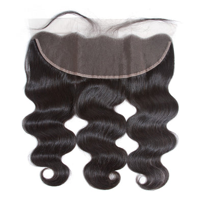 Tuneful 10A Body Wave Human Hair 3 Bundles With 13x4 Lace Frontal 100% Remy Human Hair