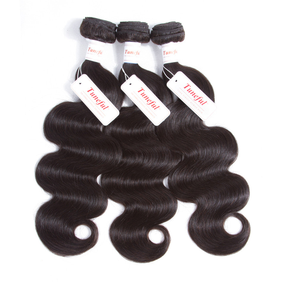 Remy Hair Weft Weave Extensions