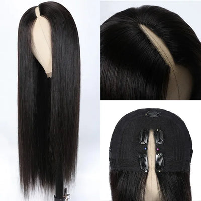 Tuneful Straight Vpart Wigs No Leave Out Natural Scalp Protective Wigs Beginner Friendly