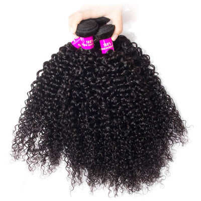 Tuneful Brazilian Jerry Curly Hair 1 Bundle Remy Hair Weft Weave Extension