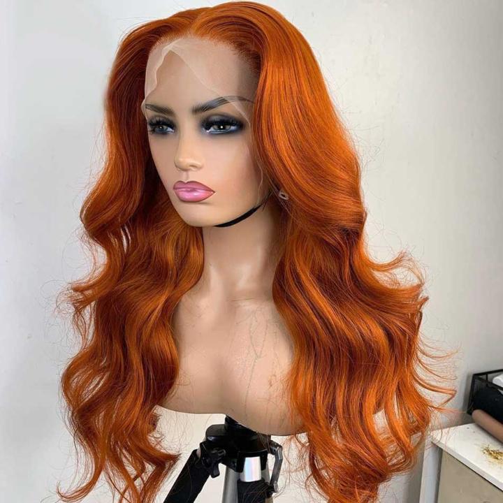 Tuneful-hair-orange-ginger-body-wave-wig