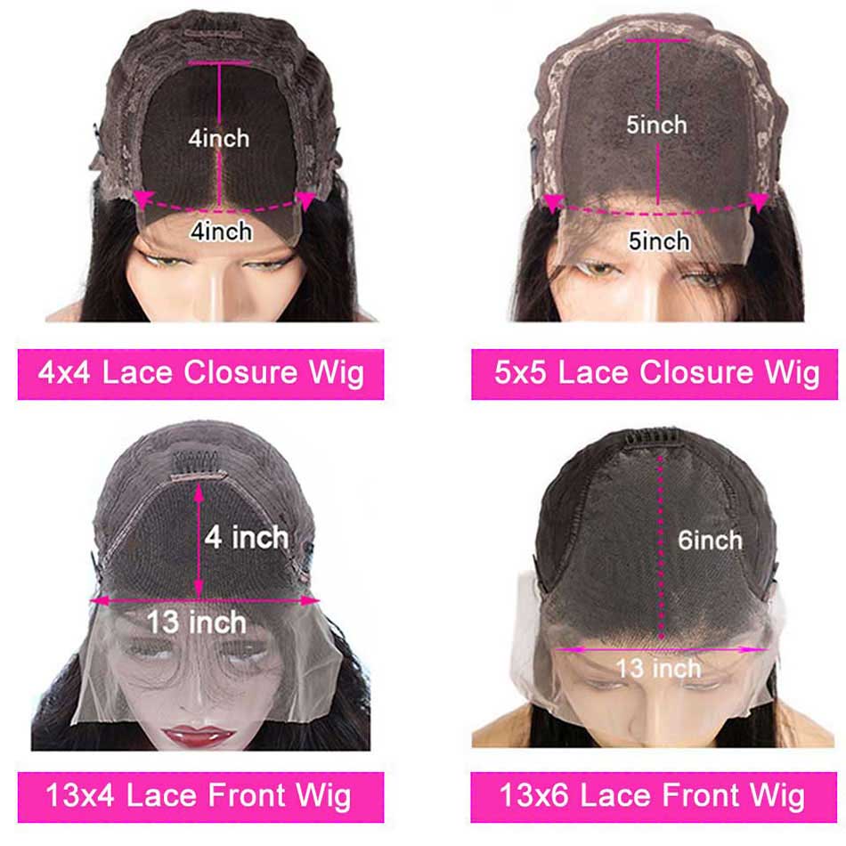 Tuneful 13x4 4x4 1B/30# Ombre Colored Lace Front Closure Wigs Short Curly Human Hair Bob Frontal Wigs 180% Denisty