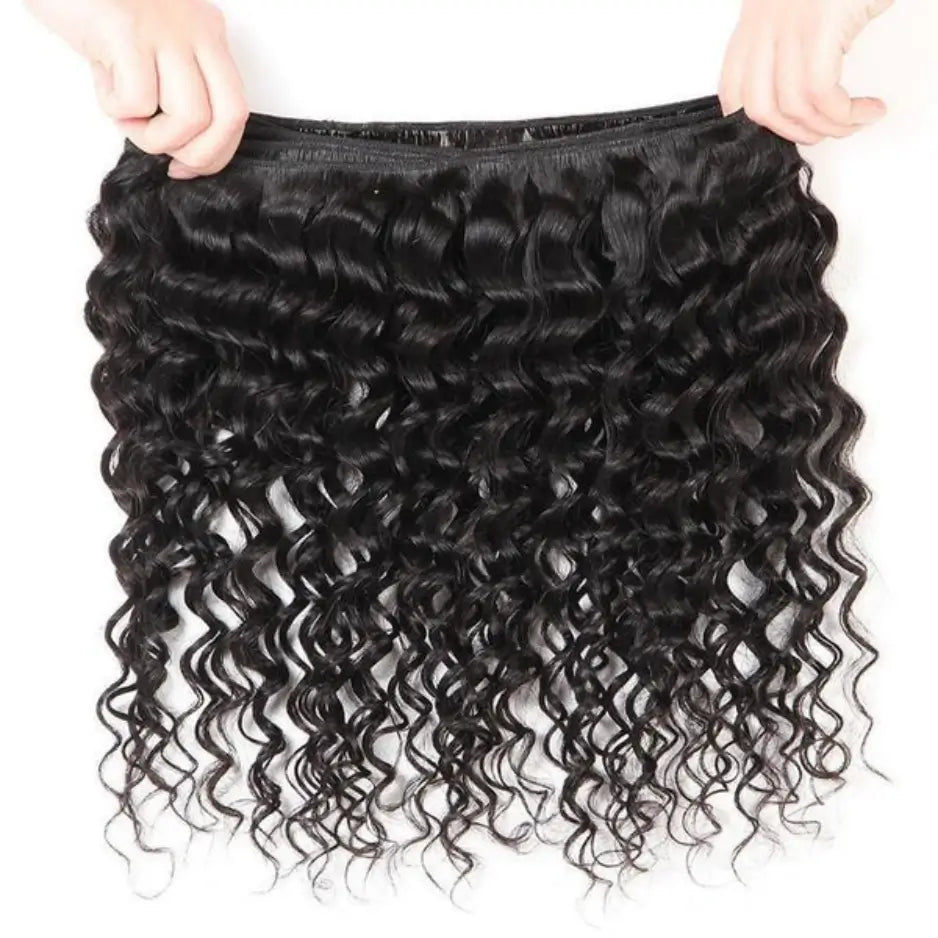 Tuneful Brazilian Deep Wave Hair 4 Bundles Remy Human Hair Weft Weaving Hair Extensions